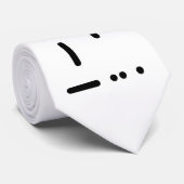 Brownielocks著モールス符号の"タイ"のタイ ネクタイ (ロール)