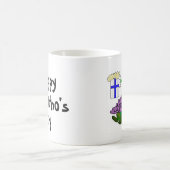 Brownielocks著酔ったバッタが付いているSt. Urhoのマグ コーヒーマグカップ (中央)