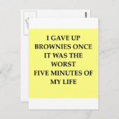 BROWNIES.jpg ポストカード (正面/裏面)