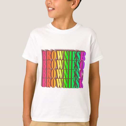 BROWNIESROCK Tシャツ (正面)
