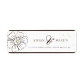 Browning On Love'結婚s Address ラベル (正面)