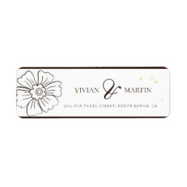 Browning On Love'結婚s Address ラベル