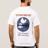 BrownstockのTシャツ2 Tシャツ (裏面)