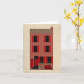 Brownstoneのブランクのメッセージカード カード (黄色い花)