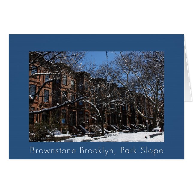 Brownstoneブルックリン、NY (正面横)