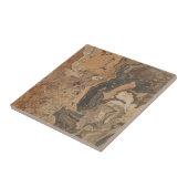 Brownstone vintage rustic simple rustic print  タイル (側面)