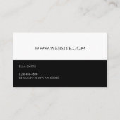 Brows & LashesサロンLash Extensions 名刺 (裏面)