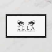 Brows & LashesサロンLash Extensions 名刺 (正面)