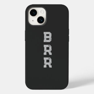 BRRロゴグレーレタリング Case-Mate iPhone 14ケース