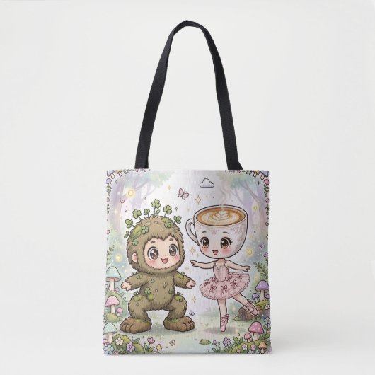 Brr Brr Patapim Forest Ballet Tote トートバッグ (正面)