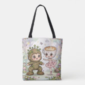 Brr Brr Patapim Forest Ballet Tote トートバッグ (裏面)