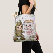 Brr Brr Patapim Forest Ballet Tote トートバッグ (クローズアップ)