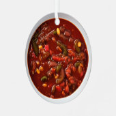 Brrrチリクリスマス |食おもしろい物パン メタルオーナメント (正面左)