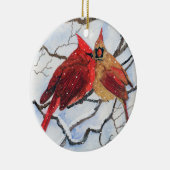 Brrrrrそれは冷たいです セラミックオーナメント (右)