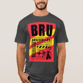 BRUブリュッセルエアポート Tシャツ (正面)