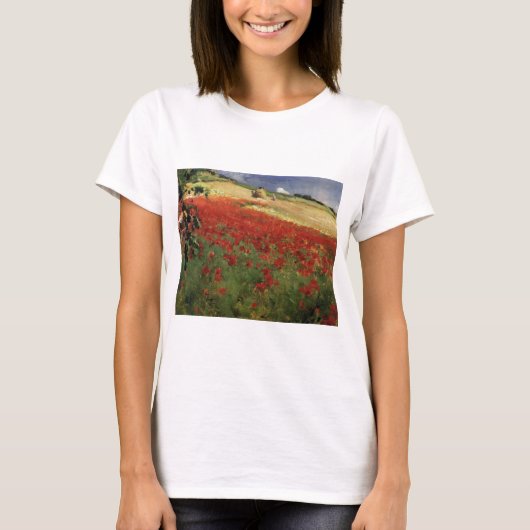 BRUCE, William Blair ポピー 赤い花 Tシャツ (正面)