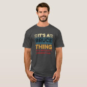 Brucehingファミリーになってもあなたには理解できない Tシャツ (正面フル)