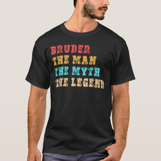BRUDER、男、神話、伝説、Tee for Bro Tシャツ