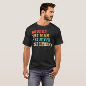 BRUDER、男、神話、伝説、Tee for Bro Tシャツ (正面フル)