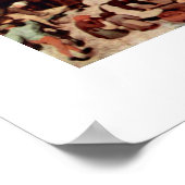 Bruegel A. Pieterによるベツレヘムの国勢調査 ポスター (角)