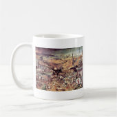 Bruegel D. A?。Pieter著死の勝利 コーヒーマグカップ (左)