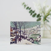 Bruegel D. A?。Pieter著雪のハンター、 ポストカード (スタンド正面)