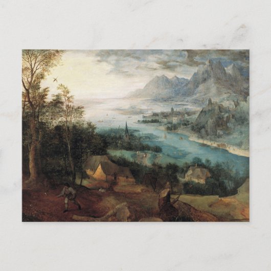 Bruegel the Elderポストカードによるソワーの寓話 ポストカード (正面)