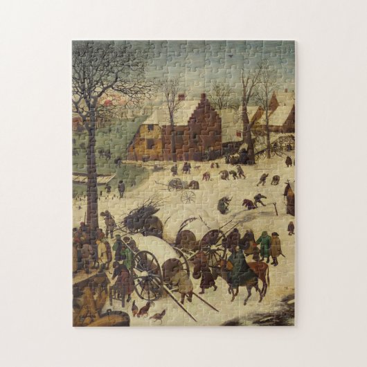 Bruegel The Elder - The Numbering At Bethlehem ジグソーパズル (縦)