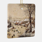 Bruegel the Elder - Winter Landscape, セラミックオーナメント (右)