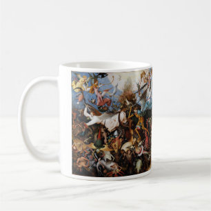 Bruegel , “ The Fall of the Rebel Angels ” コーヒーマグカップ