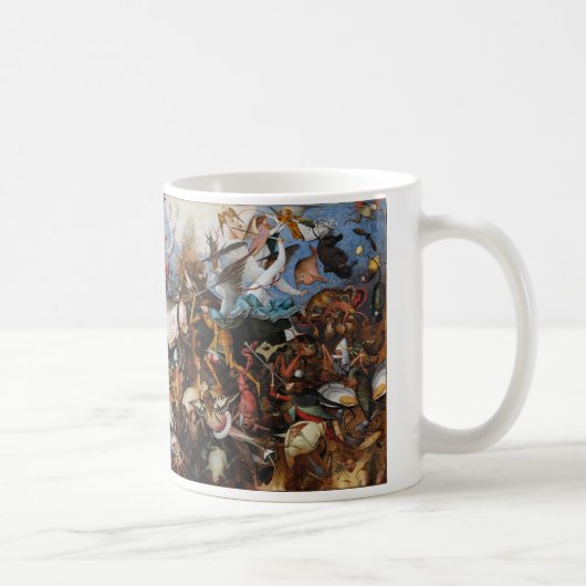 Bruegel , “ The Fall of the Rebel Angels ” コーヒーマグカップ (右)