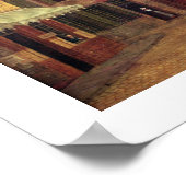 Bruges, 1824 (パネル上の油) ポスター (角)