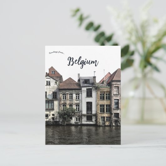 Bruges Belgium ポストカード (スタンド正面)