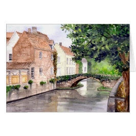 Bruges Water Color 絵画's by Farida Greenfield