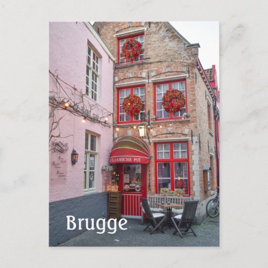Brugge Belgium旅行写真 ポストカード (正面)