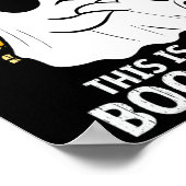 BruhこれはBooシート幽霊ハロウィーンの男性 ポスター (角)