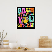 Bruhそのテスト日この得先生テスト日 ポスター (キッチン)
