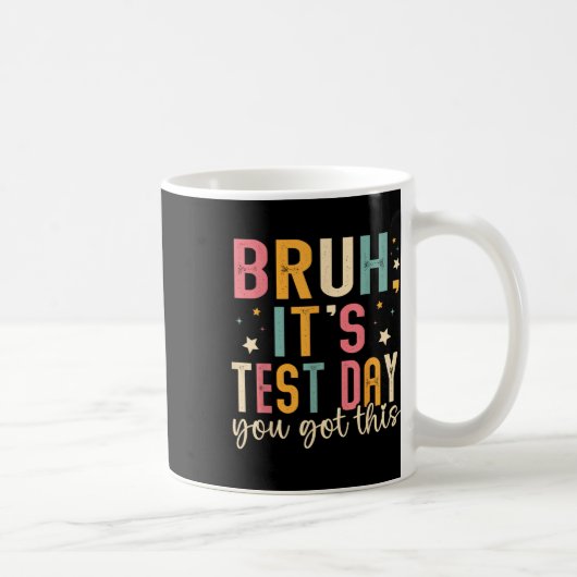 Bruhそのテスト日得このテスト日先生 コーヒーマグカップ (右)