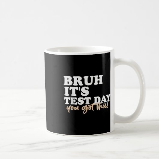 Bruhそのテスト日得このテスト日先生 コーヒーマグカップ (右)