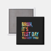 Bruhそのテスト日得このテスト日先生 マグネット (正面/裏面)
