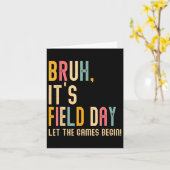 Bruhそのフィールドデーは、ゲームはフィールドトリップを開始する カード (黄色い花)