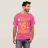 Bruhそれは私の6誕生日6歳のテーマこんにちは Tシャツ (正面フル)