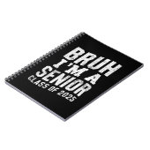 Bruhだなんて私は2025年卒業の高校生 ノートブック (左側)