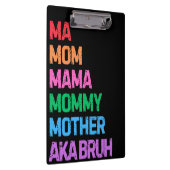 Bruhは以前、母の日の母の贈り物として知られていた クリップボード (右)