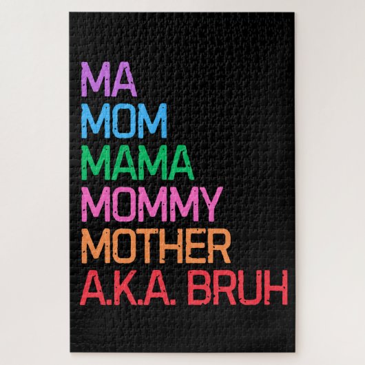 Bruhは以前、母の日の母の贈り物として知られていた ジグソーパズル (縦)