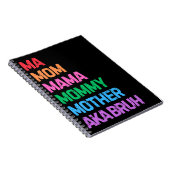 Bruhは以前、母の日の母の贈り物として知られていた ノートブック (右側)