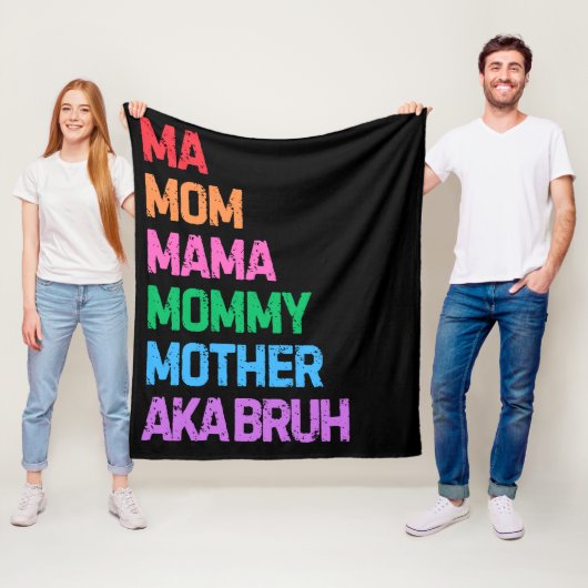 Bruhは以前、母の日の母の贈り物として知られていた フリースブランケット (インサイチュ)