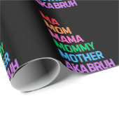 Bruhは以前、母の日の母の贈り物として知られていた ラッピングペーパー (ロールコーナー)