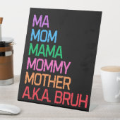 Bruhは以前、母の日の母の贈り物として知られていた 台座サイン (インサイチュ)