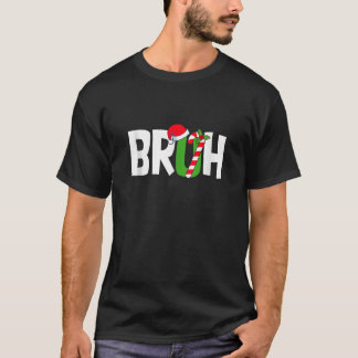 Bruhクリスマスミームキャンディケーントレーナー パジャマ キッズ tシャツ
